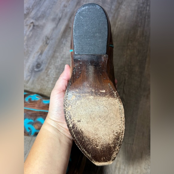 Johnny Ringo women’s Boots. Teal. Size 8 - Picture 11 of 12